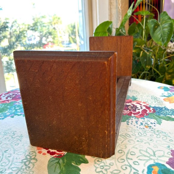 Accents Vintage Wood Sliding Extendable Book Holder Bookends Poshmark
